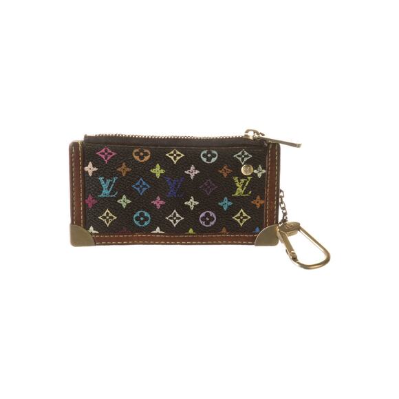 Louis Vuitton x Murakami Black Monogram Pouch - Picture 2 of 3